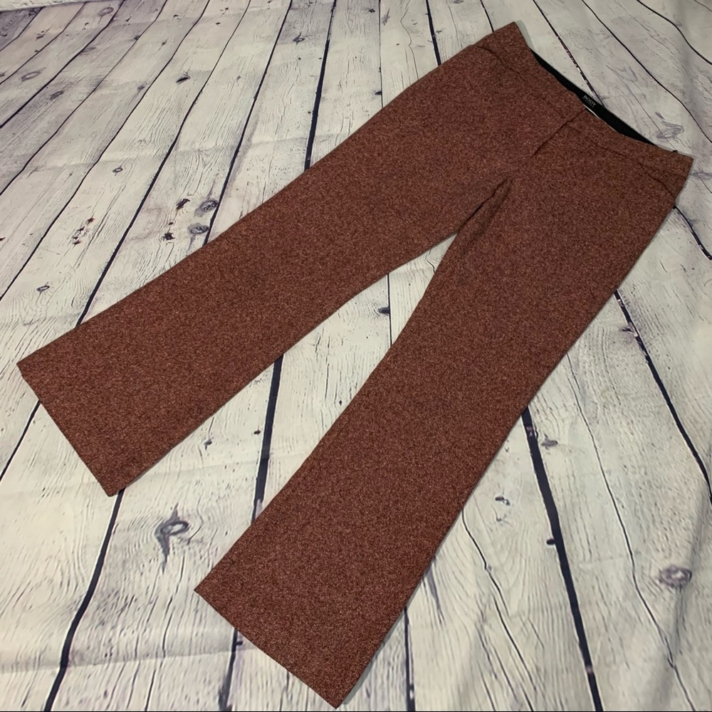 Body by Victoria Pink Tweed Dress Pant Size 4